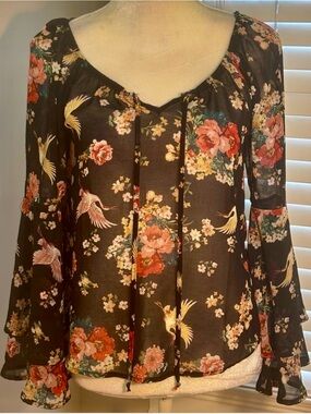 Lily White Boho Top